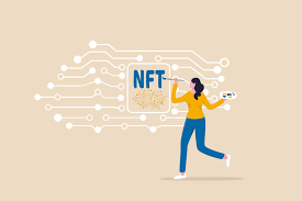 A crypto token is a virtual currency token or a denomination of a cryptocurrency. Nft Nonfungible Token Selling Crypto Art Or Painting As Unique Digital Asset With Cryptocurrency Payment In Online Bidding Website Artist Woman Painting Beautiful Digital Canvas With The Word Nft 2487969 Vector Art