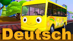 Немецкий для детей | deutsch pro. Die Rader Vom Bus Teil1 Kinderlieder Littlebabybum Youtube