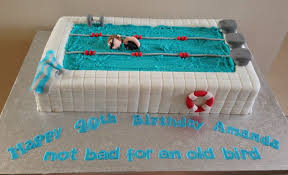 Go for gold, silver and bronze! Pool Cake Ideas Chocolate Cake Recipe