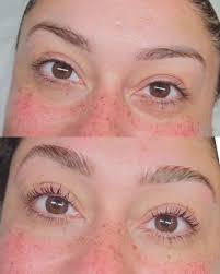 ISO eyebrow threading and eye lash lifting and tint