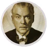 Nigel Bruce, Vintage Actor #1 Painting by Esoterica Art Agency