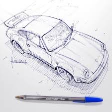 Rob Schlueter Auf Instagram Porsche Dreams On A Bic Budget Porsche Porsche911 Porsche911turbo Pghcnc Bic Car Design Sketch Emotional Drawings Porsche