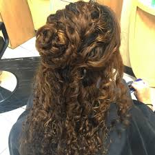 Master the tricks to curling short hair with both a wand and a flat iron to amp up your regimen. 29 Easy Cute Updos For Curly In Trending In 2021