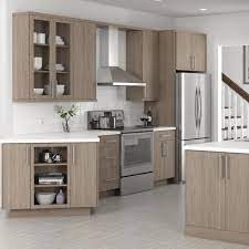 Kitchen assembly can be especially complicated, and small mistakes can result in major damage if you're unlucky. Hampton Bay Designer Series Edgeley Assembled 36x30x12 In Wall Kitchen Cabinet In Driftwood W3630 Eddw The Home Depot