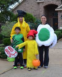 Green Eggs And Ham Group Costume Sam I Am Green Eggs Ham And Joey Family Costumes Green Eggs And Ham Green Eggs