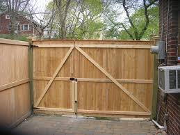 By default the gate is locked. Pin On Home