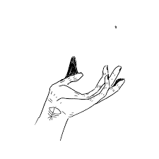 Drawing Hand Magic Black Tattoo Third Eye Animation Gif Animation Sketches Animation Art Flash Animation