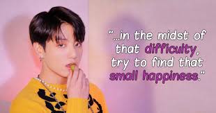 Next time you need strength to get through a hard time, take a look at these 14 smart and thoughtful quotes. 16 Of The Wisest Bts Jungkook Quotes To Bring You Strength Koreaboo