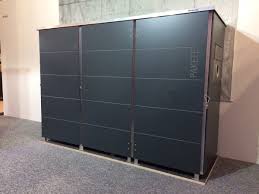 Das Mulltonnenhaus In Anthrazit Mit Paketbox Mulltonnenbox Mulltonnenhaus Kasten