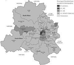Find out more with this detailed interactive online map of delhi downtown, surrounding areas and delhi neighborhoods. District Wise Scheduled Caste Population Of Delhi Download Scientific Diagram
