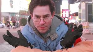Mark Malkoff Tries to Fall Asleep in Times Square While Being Carried  Around in a Bed