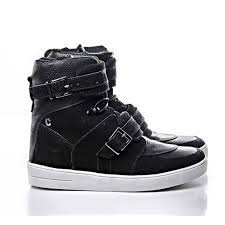 Acesse o site da netshoes e compre online hoje mesmo! Tenis Sneaker Rock Fit Cano Alto Couro Preto Netshoes