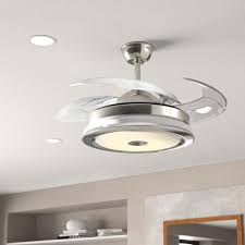 Ceiling Fan Enclosed Blades Wayfair