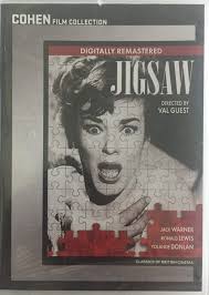 Jigsaw DVD *ENG.TXT* (1962, Mysteerijännäriklassikko, Val Guest)