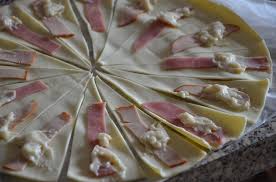 Mini Croissant Jambon Fromage Bechamel Le Sucre Sale D Oum Souhaib Recette Croissant Au Jambon Croissant Jambon Fromage Mini Croissant Jambon Fromage