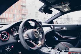 Our Brand New Mercedes Benz Cla 45 Amg Shooting Brakes Interior Photo By Gtspirit Mbcar Mercedes Amg Cartastic Mercedes Benz Porsche Cars New Mercedes