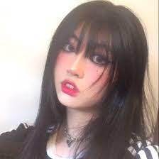 Haircut Bangs Choppy Layers Asian Black Hair Aesthetic Layered Hair With Bangs Hairstyles With Bangs Short Hair With Bangs
