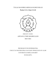 Maybe you would like to learn more about one of these? Doc Jawaban Packet Tracer 5 3 1 3 Dan 5 3 2 8 Afifah Luthfi Khoirulloh Academia Edu