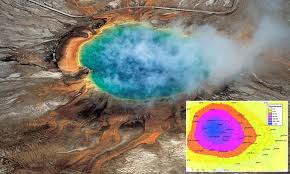 Yellowstone volcano eruption death zone map. Yellowstone Supervolcano Eruption Would Cause 90k Deaths And Nuclear Winter Daily Mail Online