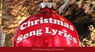 Uncover amazing facts as you test your christmas trivia knowledge. Christmas Song Lyrics Know It Game Christmas Carol Game