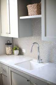 I was initially inspired both by john and sherry's penny tile,. 25 Penny Tile Backsplashes To Add Interest To Your Kitchen Shelterness