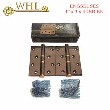 Handle pintu solid handle pintu solid akan lebih berat dikarenakan isinya penuh dalam arti dicetak solid atau padat, dan ini sehingga handle pintu solid harganya akan lebih mahal dibandingkan dengan handle hollow. Engsel Pintu Ses 4 10cm Black 2 Tone Finish Spain 4x3x3 2bb Solid Brass Shopee Indonesia