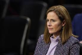 Judge amy coney barrett appearing before the senate judiciary committee in the capitol on judge barrett intends to highlight her commitment to family and the legal philosophy championed by antonin. Senate Advances Supreme Court Nomination Of Amy Coney Barrett Wsj