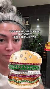 Nadine Burger Ring