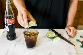 Diet coke and smirnoff vodka salted caramel.salt and lime not included. Stupid Easy Vodka And Coke Cocktail Idea Cupcakes And Cutlery