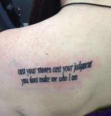 Our first tattoo is a beautiful piece that features a bird and a quote. My A Day To Remember Tattoo Sometimes You Re The Hammer Sometimes You Re The Nail Common Courtesy Remember Tattoo Tattoos Couple Tattoos