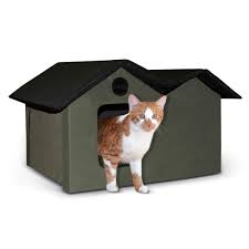 K H Pet Products Kh3971 Unheated Outdoor Kitty House Extra Wide Outdoor Cat House Heated Outdoor Cat House Heated Cat House