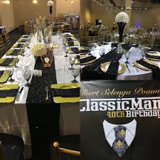 40th Birthday Party For Men Classic Man 40th Birthday A Gentleman S Celebration At Occasions Banquet Hall Birthday 40thbirthday Mens Birthday Party Birthday Parties Birthday Surprise
