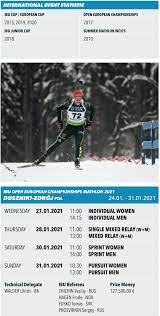 The mountains have always fascinated me. Biathlon Championnat D Europe 2021 Le Programme Sports Infos Ski Biathlon