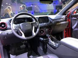 2019 Chevrolet Blazer Rs Interior Live Reveal 001 Chevy Trailblazer Hot Rods Cars Muscle Chevy