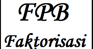 Limit fungsi aljabar adalah salah satu konsep dasar yang ada di dalam kalkulus dan analisis, mengenai kelakuan sebuah fungsi yang mendekati titik masukan tertentu. Menentukan Fpb Dengan Cara Faktorisasi Prima