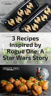 Or, you can always purchase cool stuff from a place like oriental trading company, as well. Rogue One A Star Wars Story Recipe Round Up Geeks Who Eat Star Wars Food Star Wars Snacks Food