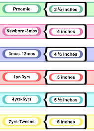 Baby And Children Bracelet Sizing Chart Jewelry Design