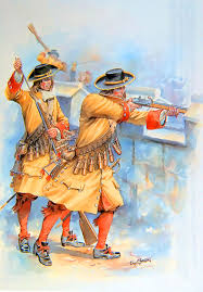 Duke Of York And Albany S Maritime Regiment Defending A City Rampart History War War Art Anglo Dutch Wars