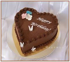 Birthday Cake Heart Shape Chocolate Pin On Incredible Cakes Cookies Cupcakes