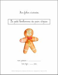 Le petit bonhomme de pain dépices arts visuels gs. Maternelle Fichier D Activites Bonhomme De Pain D Epice