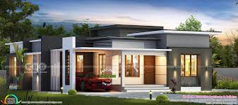 Low Cost Home 1221 Square Feet Kerala House Design Model House Plan Bungalow House Design