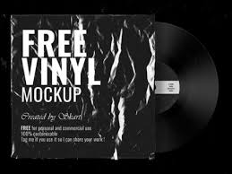 Download Free Customizable Vinyl Mockup Psd Titanui