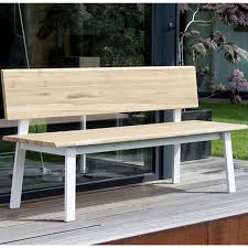 Clp gartenbank tara aus lackiertem eisen i sitzbank real. Stern Design 3 Sitze Bank Sam Gartenbank Alu Weiss Teak Artjardin