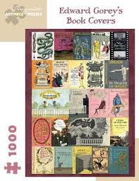 Choose expedited shipping at checkout for delivery by thursday, july 8. Edward Gorey Book Covers 1000 Piece Jigsaw Puzzle By Edward Gorey Waterstones