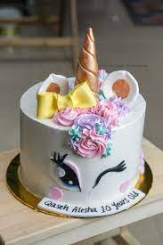 Kelas (141) saya mesti tau cara nak buat ni. Tips Hias Kek Cara Buat Tanduk Unicorn Yang Kemas