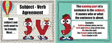 Subject Verb Agreement Lessons Tes Teach