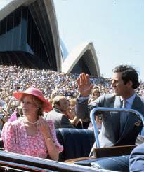 At that time, it's said the couple had only gone out a dozen or so times. The Crown Diana Australia Trip Compared To Real Photos