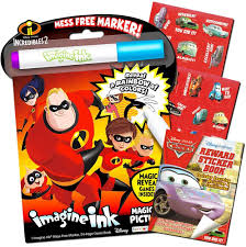 These free printable coloring pages are so much fun. Buy Disney Incredibles Coloring And Activity Set Bundle With The Incredibles Mess Free Coloring Book Magic Pen Cars Sticker Activity Book Incredibles Party Supplies Online In Turkey B07g2ndcq2