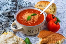 There's nothing quite like tomato soup made from fresh tomatoes and basil. Tomato Basil Soup Hungry Healthy Happy