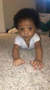 Baby Boy Learning To Crawl Cute Black Baby Boys Beautiful Black Babies Black Baby Boys